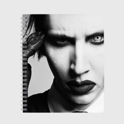 Тетрадь Marilyn Manson looks at you