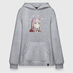 Худи SuperOversize хлопок Mini Zero two