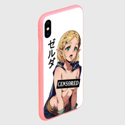 Чехол для iPhone XS Max матовый The legend of Zelda - tears of the kingdom: censured - фото 2