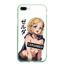 Чехол для iPhone 7Plus/8 Plus матовый The legend of Zelda - tears of the kingdom: censured