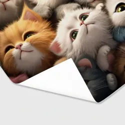 Бумага для упаковки 3D Маленькие котята - фото 2