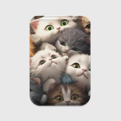 Картхолдер Magsafe магнитный Маленькие котята