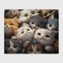 Плед 3D Маленькие котята