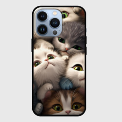 Чехол для iPhone 13 Pro Маленькие котята