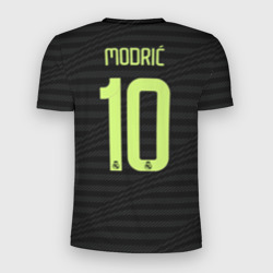 Мужская футболка 3D Slim Лука Модрич Реал Мадрид форма 22-23 третья