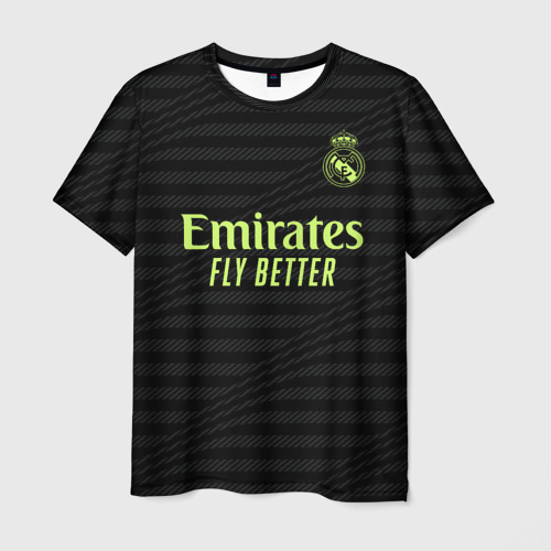 Мужская футболка 3D Лука Модрич Реал Мадрид форма 22-23 третья, цвет 3D печать