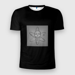 Мужская футболка 3D Slim Кровосток - наука deluxe