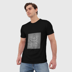 Мужская футболка 3D Кровосток - наука deluxe - фото 2