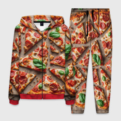 Мужской костюм 3D Аппетитная пицца