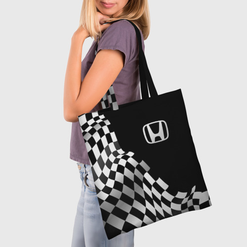 Шоппер 3D Honda racing flag - фото 3