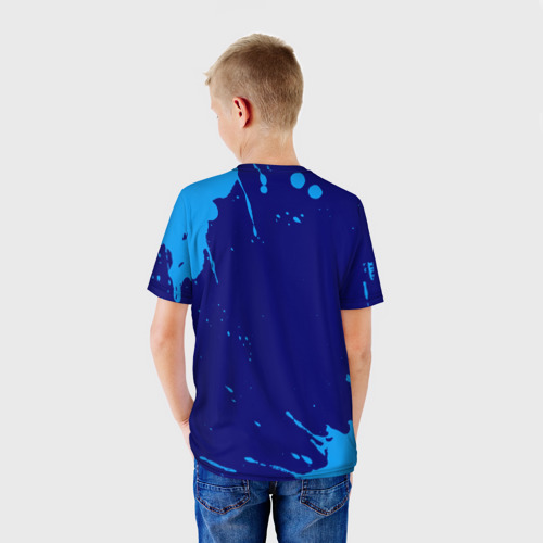 Детская футболка 3D Лёха рокозавр, цвет 3D печать - фото 4