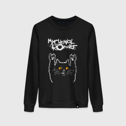 Женский свитшот хлопок My Chemical Romance rock cat