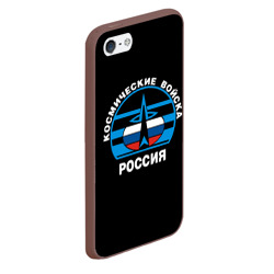 Чехол для iPhone 5/5S матовый Космические войска России - фото 2