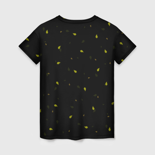 Женская футболка 3D с принтом Лесной тролль, вид сзади #1