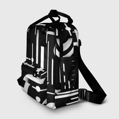 Женский рюкзак 3D Геометрическая игра - фото 2