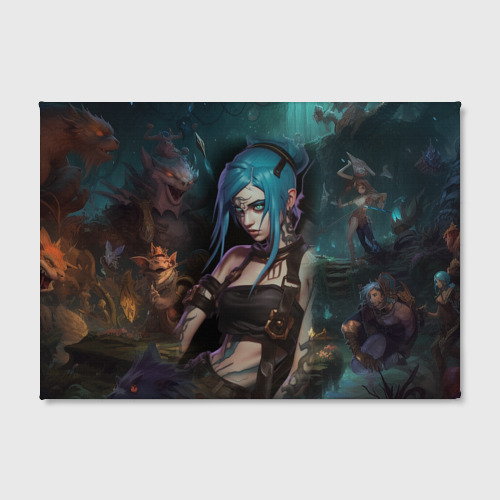 Холст прямоугольный Jinx fantasy, цвет 3D печать - фото 2