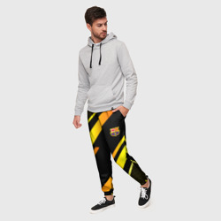 Мужские брюки 3D ФК Барселона эмблема - фото 2