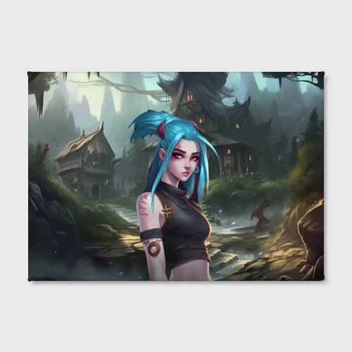 Холст прямоугольный Jinx art, цвет 3D печать - фото 2