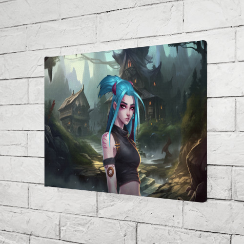 Холст прямоугольный Jinx art, цвет 3D печать - фото 3