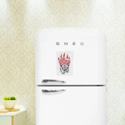 Магнитный плакат 2Х3 Славянский оберег Велеса лапа медведя - фото 2