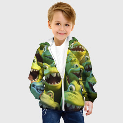 Детская куртка 3D Много крокодилов - фото 2