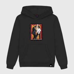 Женская толстовка хлопок Криминальное чтиво - танец