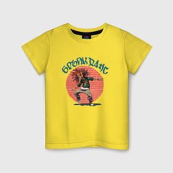 Мальчик брейк-дансер с дредами – Детская футболка хлопок с принтом купить со скидкой в -20%