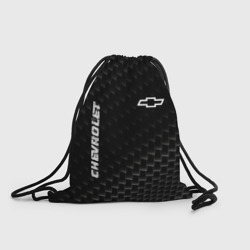 Рюкзак-мешок 3D Chevrolet карбоновый фон
