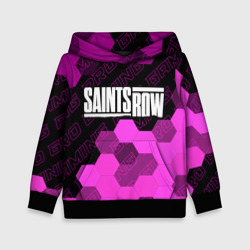 Детская толстовка 3D Saints Row pro gaming: символ сверху