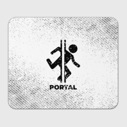 Прямоугольный коврик для мышки Portal с потертостями на светлом фоне