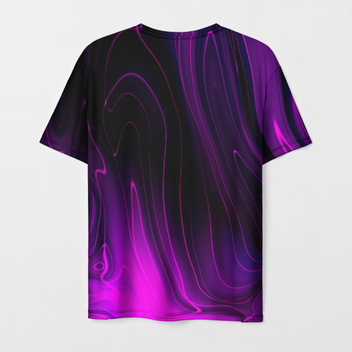 Мужская футболка 3D OneRepublic violet plasma, цвет 3D печать - фото 2