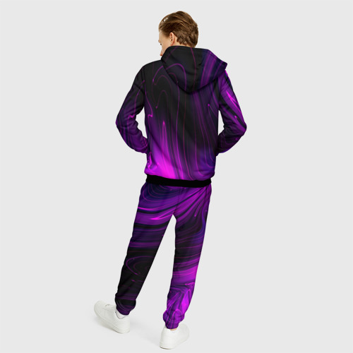 Мужской костюм 3D OneRepublic violet plasma, цвет черный - фото 4