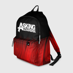 Рюкзак 3D Asking Alexandria red plasma