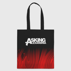 Шоппер 3D Asking Alexandria red plasma