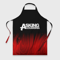 Фартук 3D Asking Alexandria red plasma