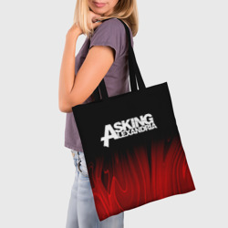 Шоппер 3D Asking Alexandria red plasma - фото 2