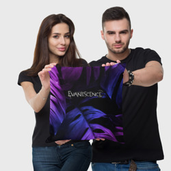 Подушка 3D Evanescence neon monstera - фото 2