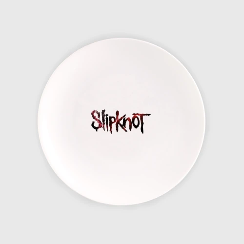 Тарелка Slipknot молнии