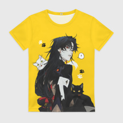 Женская футболка 3D Blade Honkai