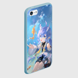 Чехол для iPhone 5/5S матовый Bailu Honkai - фото 2