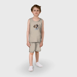 Детская пижама с шортами хлопок Навсегда в сердце: курцхаар - фото 2