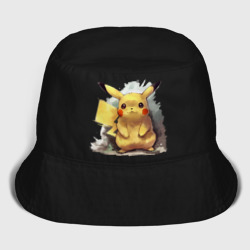 Детская панама хлопок Красочный Пикачу