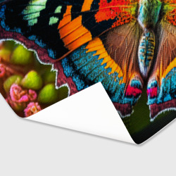 Бумага для упаковки 3D Текстура многоцветной бабочки - фото 2