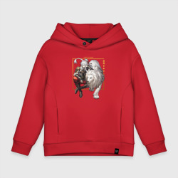 Детское худи Oversize хлопок Jing Honkai