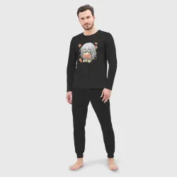 Мужская пижама с лонгсливом хлопок Trailblazer - фото 2