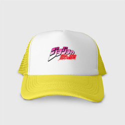 Кепка тракер с сеткой JoJo anime logo