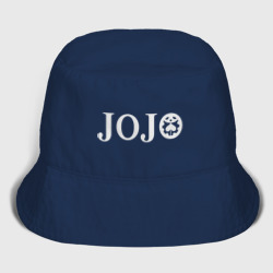 Детская панама хлопок JoJo белый логотип