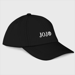 JoJo белый логотип – Бейсболка с принтом купить со скидкой в -20%