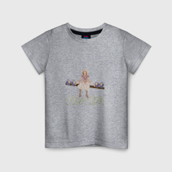 Девочка с птичками – Детская футболка хлопок с принтом купить со скидкой в -20%