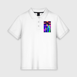 Женское поло хлопок Джексон Майкл